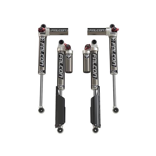 Teraflex Falcon SP2 3.3 Fast Adjust Piggyback Shocks for 18-26 Jeep Wrangler JL 2-Door with 2-4.5" Lift