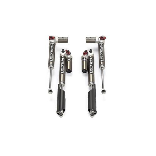 Teraflex 11-02-33-400-202 Falcon SP2 3.3 Fast Adjust Piggyback Shocks for 18-26 Jeep Wrangler JL Unlimited-EcoDiesel, 4xe, & Rubicon 392 with 2-4.5" Lift