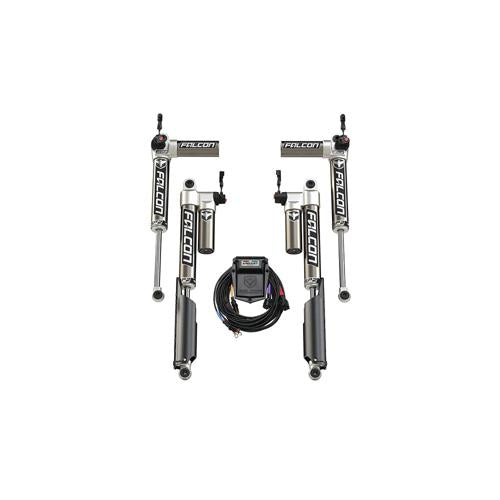 Falcon Shocks SP2 3.5 e-Adjust Piggyback Front and Rear Shocks for 0 to 1.50-Inch Lift (20-26 3.6L Jeep Gladiator JT, Excluding Mojave)
