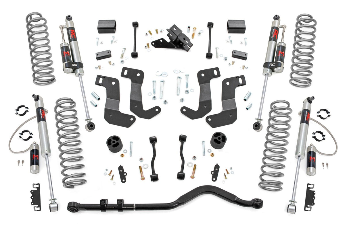 Rough Country 3.5 Inch Lift Kit | C/A Drop | Stage 1 | Jeep Wrangler JL 4WD (24-25)