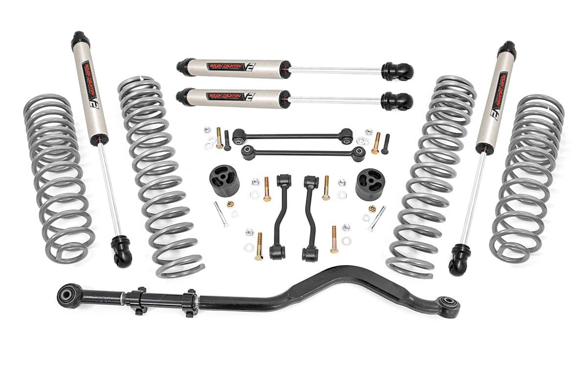 Rough Country 3.5 Inch Lift Kit | Springs | Jeep Gladiator JT 4WD (2020-2023)
