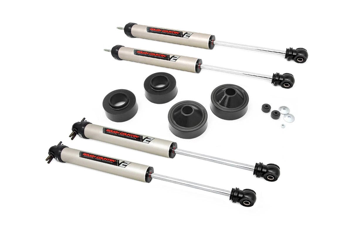 Rough Country 1.75 Inch Lift Kit | Jeep Wrangler JK/Wrangler Unlimited (2007-2018)