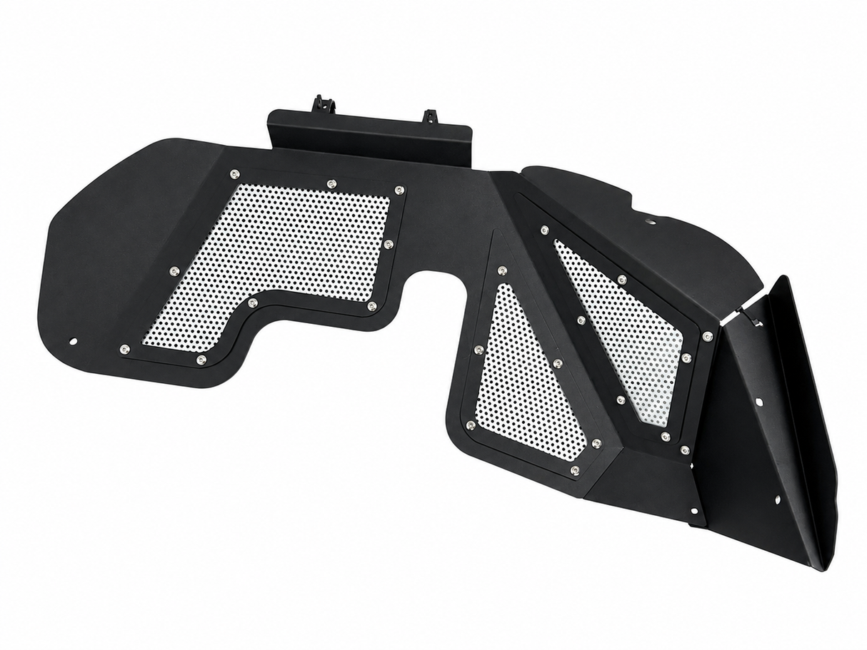 Trail Ops JK/JKU Front Inner Fender Liners with Mesh