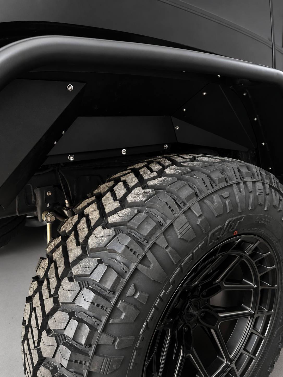 Trail Ops Rear Inner Fender Liners – Black | Jeep Wrangler Gladiator JT (2018–2026)