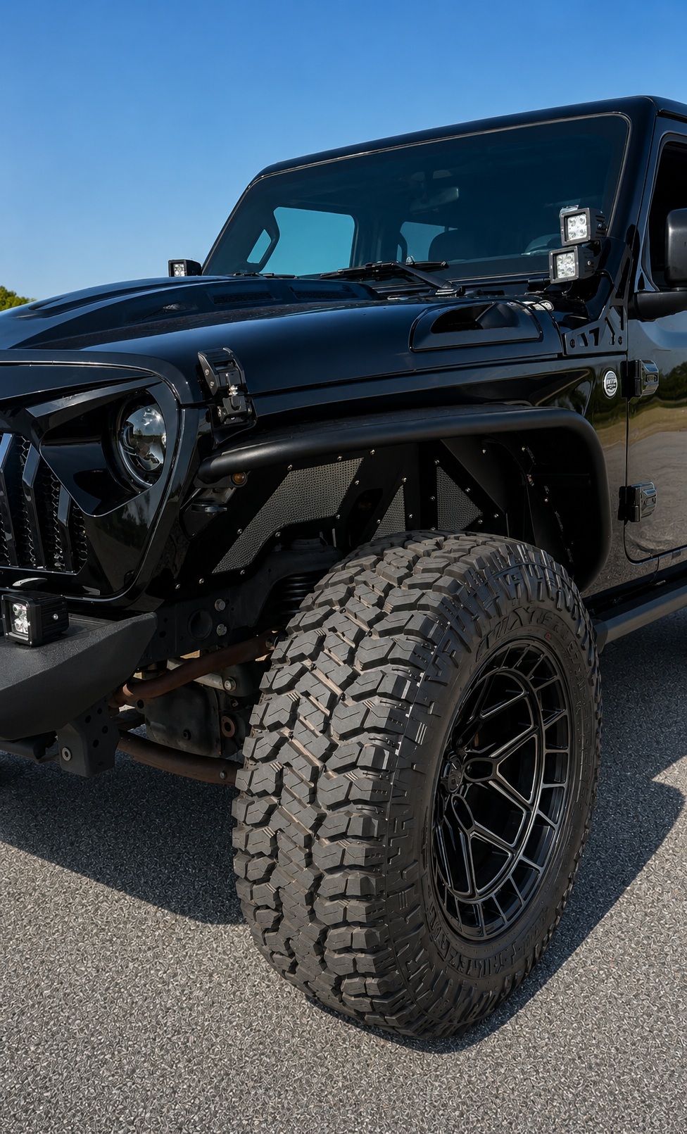 Trail Ops Gladiator Tubular Fender Flares