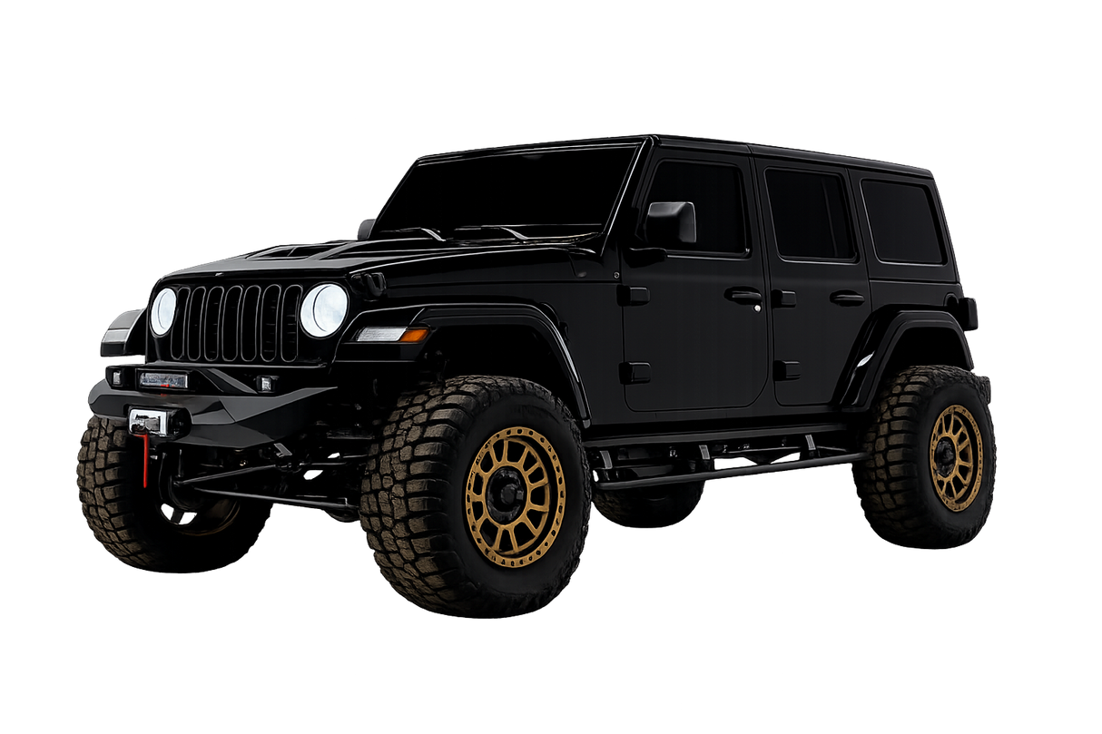 Trail Ops Premium Power Steps | Jeep Wrangler JL Unlimited 4-Door (2018–2025)