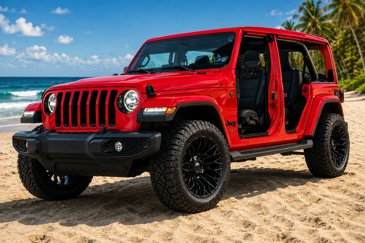 Trail Ops Premium Series 33" Tire & 20" Wheel Package