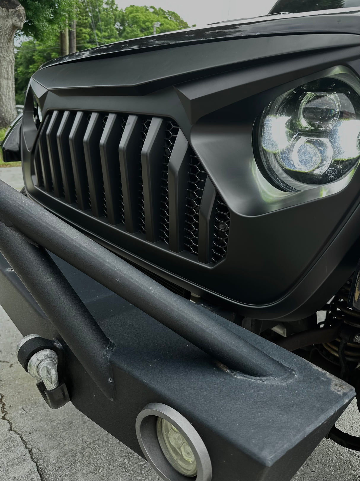 Trail Ops JL/JLU/JTU Angry Eyes Grill