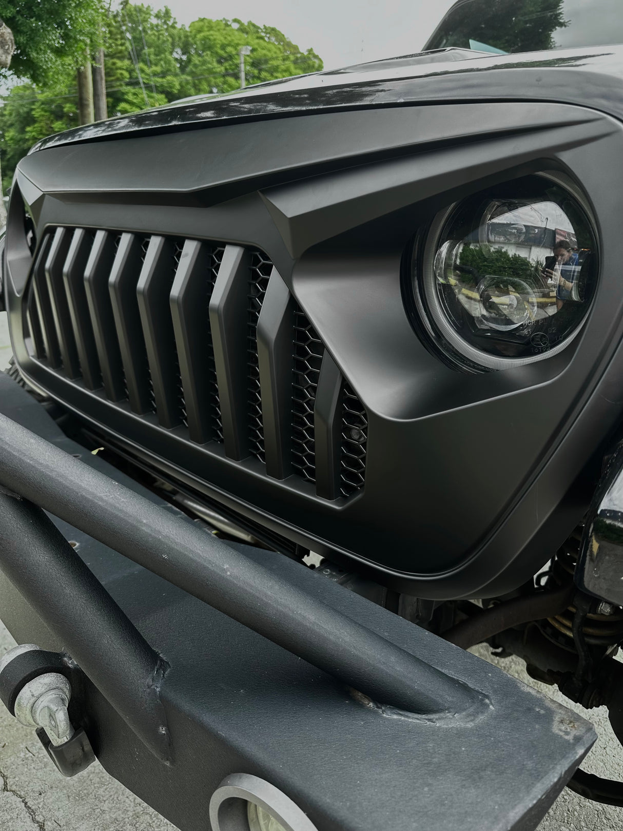 Trail Ops JL/JLU/JTU Angry Eyes Grill