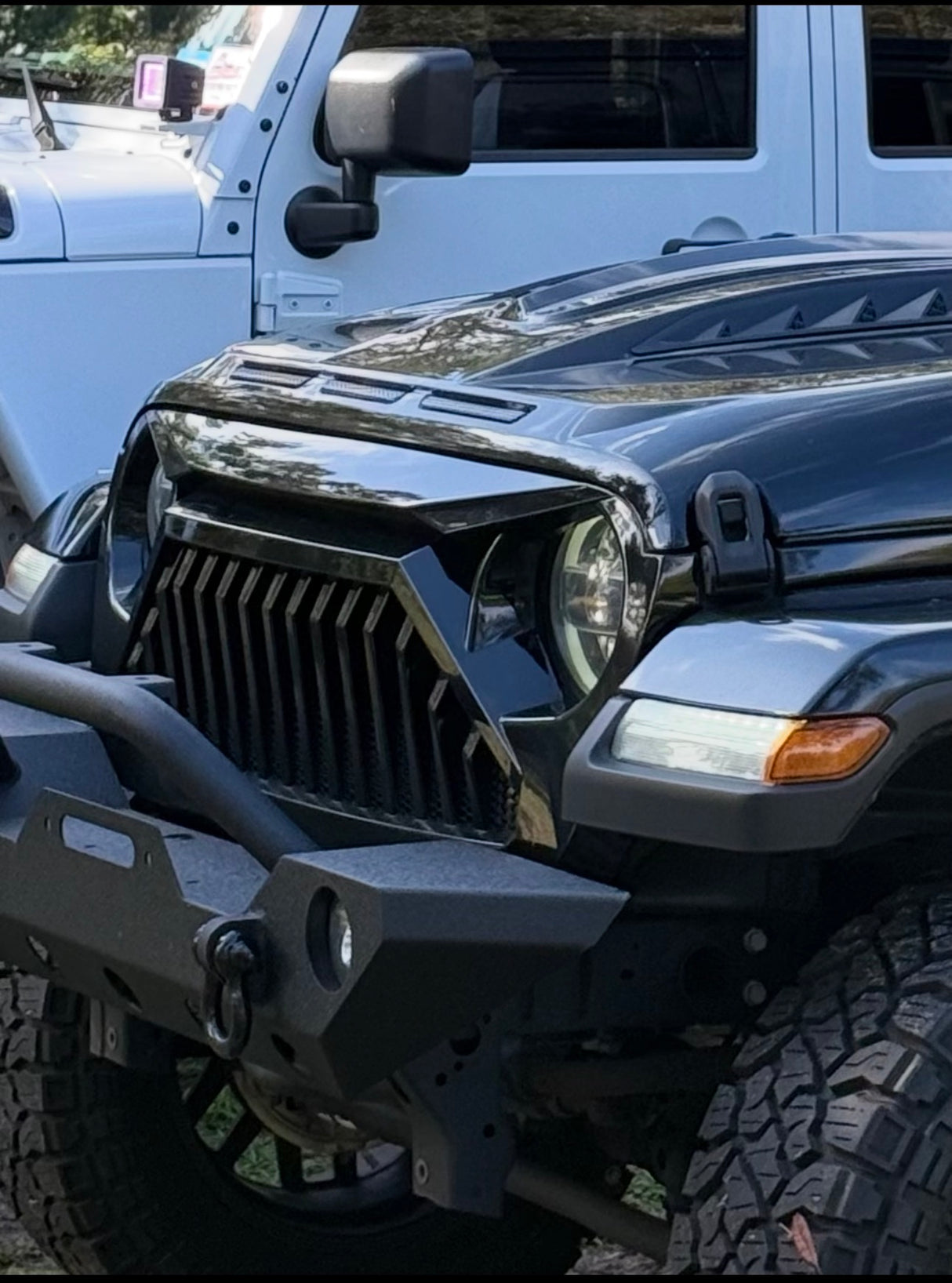 Trail Ops JL/JLU/JTU Angry Eyes Grill