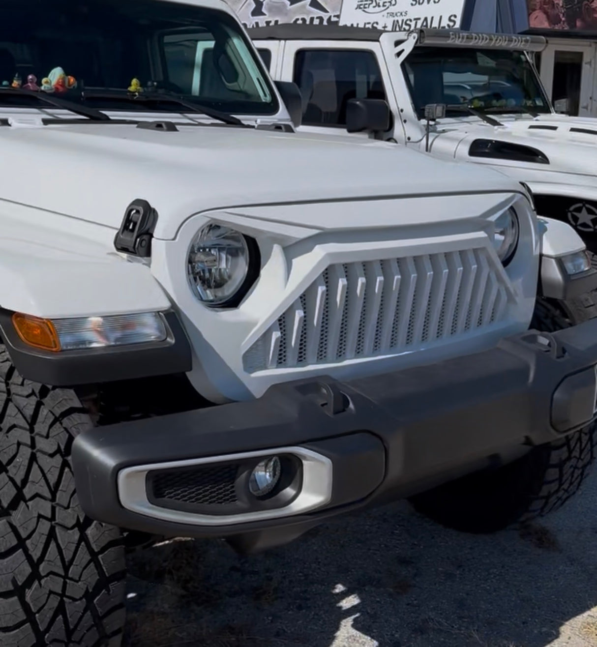 Trail Ops JL/JLU/JTU Angry Eyes Grill