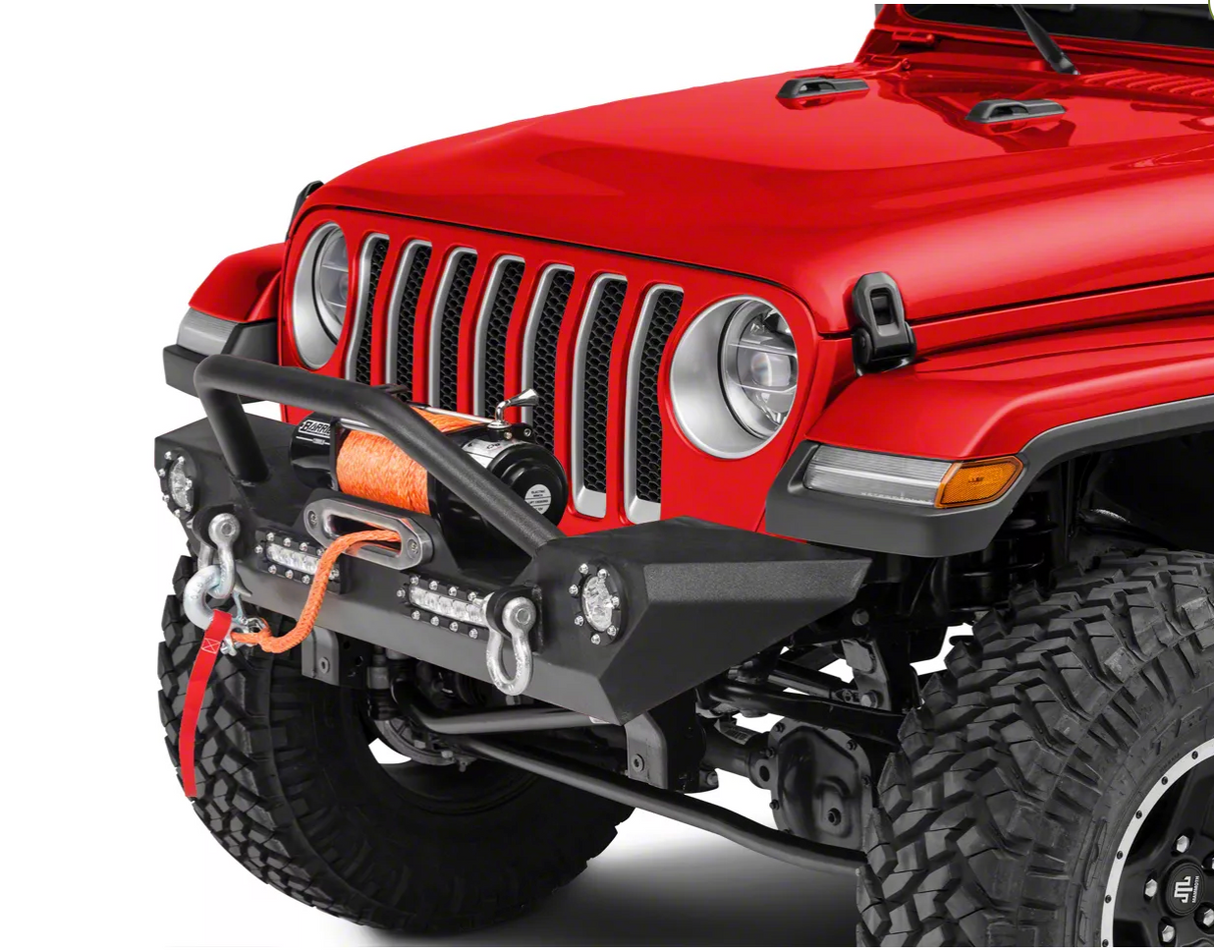 Barricade Trail Force HD Front Bumper with LED Lights
