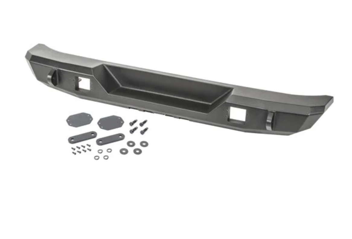 Quadratec Mid Width Rear Bumper for 07-18 Jeep Wrangler JK