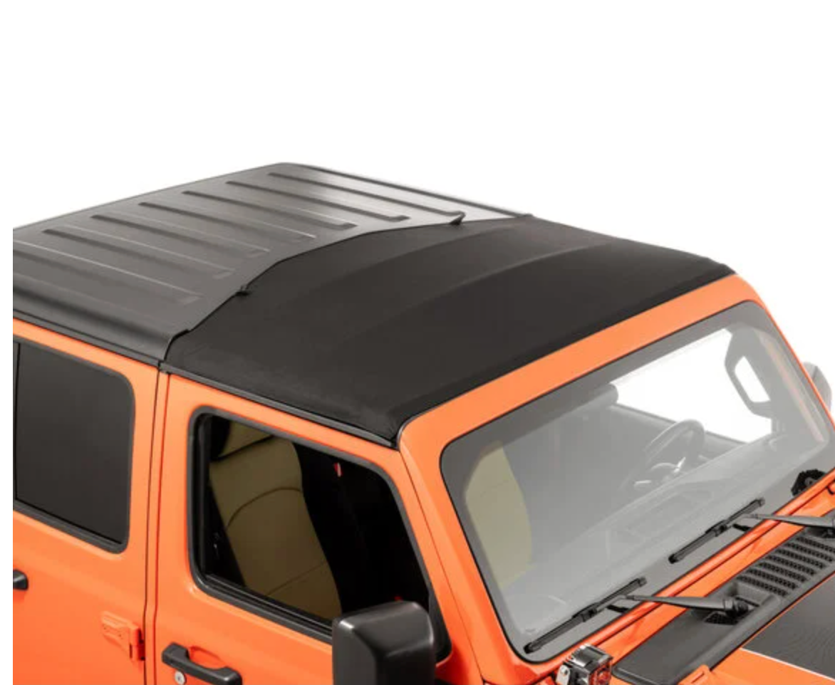 QuadraTop Skylite Roll Top for Hardtop in Twill for Jeep Wrangler JL & Gladiator JT