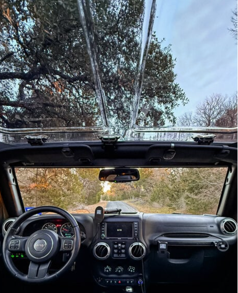 QuadraTop SkyLite Clear Hardtop Panel for 09-18 Jeep Wrangler JK