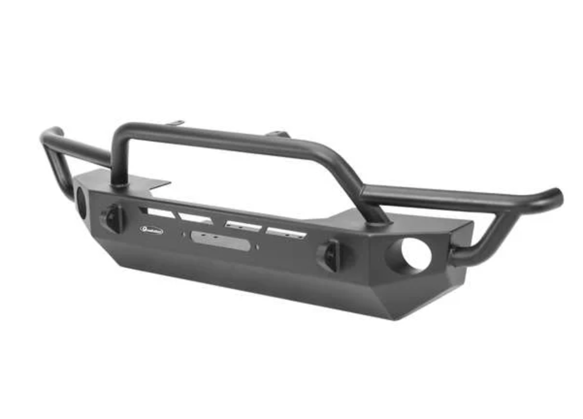 Quadratec QRC Front Winch Ready Bumper Without Winch for 18-26 Jeep Wrangler JL and 20-26 Gladiator JT