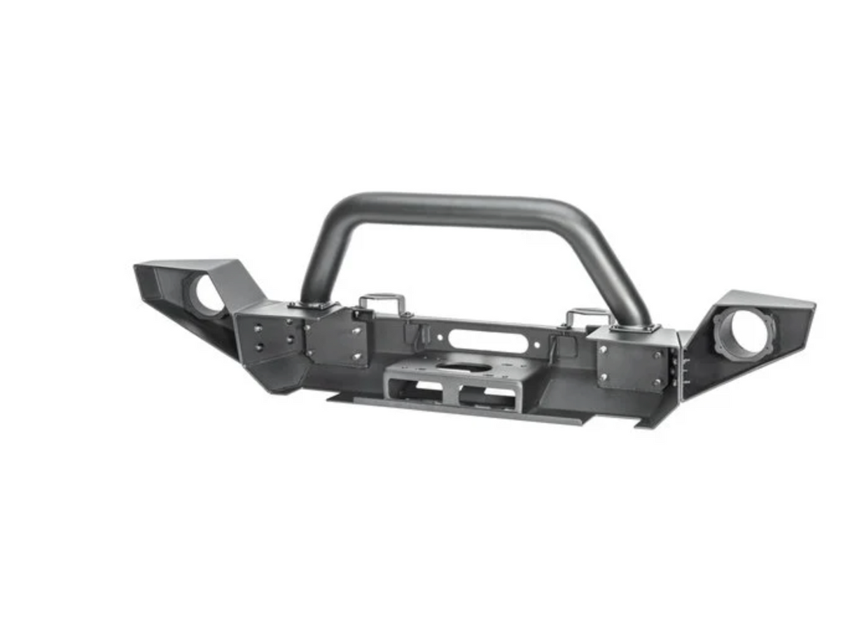 Quadratec Modular Winch Ready Front Bumper for 07-18 Jeep Wrangler JK