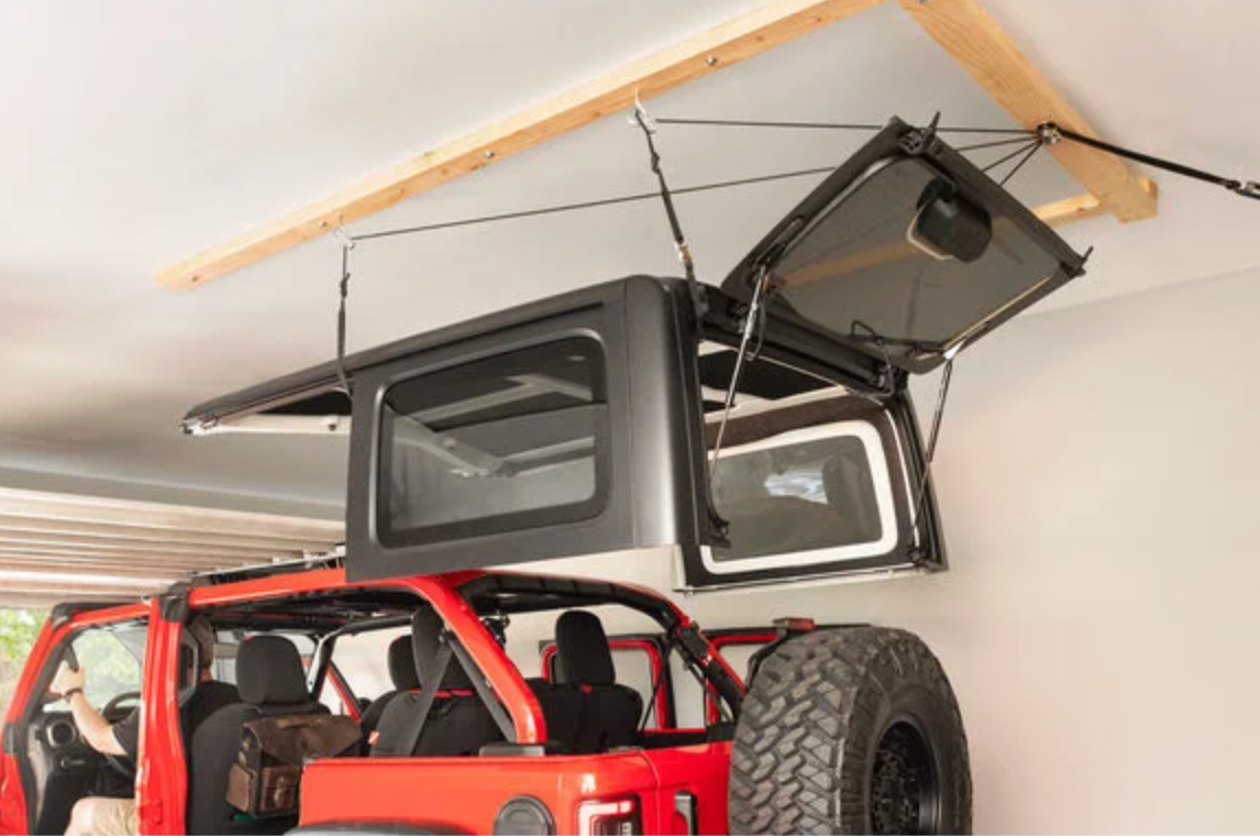 QuadraTop 4-Point Hardtop Hoist System JK, JKU, JL, JLU, JTU