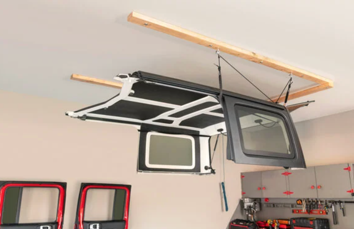 QuadraTop 4-Point Hardtop Hoist System JK, JKU, JL, JLU, JTU