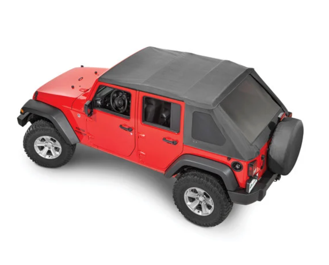 QuadraTop Adventure Top S Soft Top 07-18 Jeep Wrangler JK Unlimited 4-Door