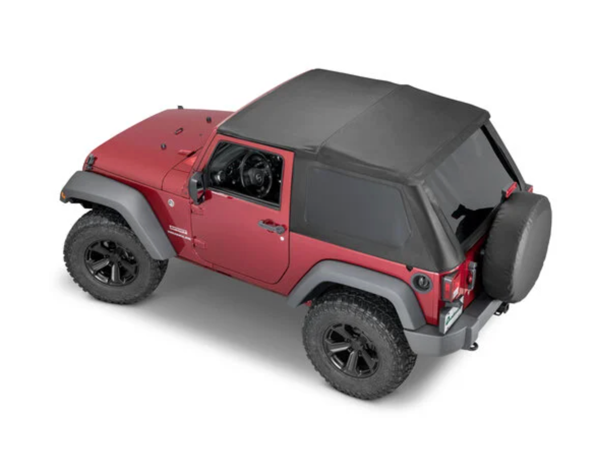 QuadraTop Adventure Top S Soft Top for 07-18 Jeep Wrangler JK 2 Door