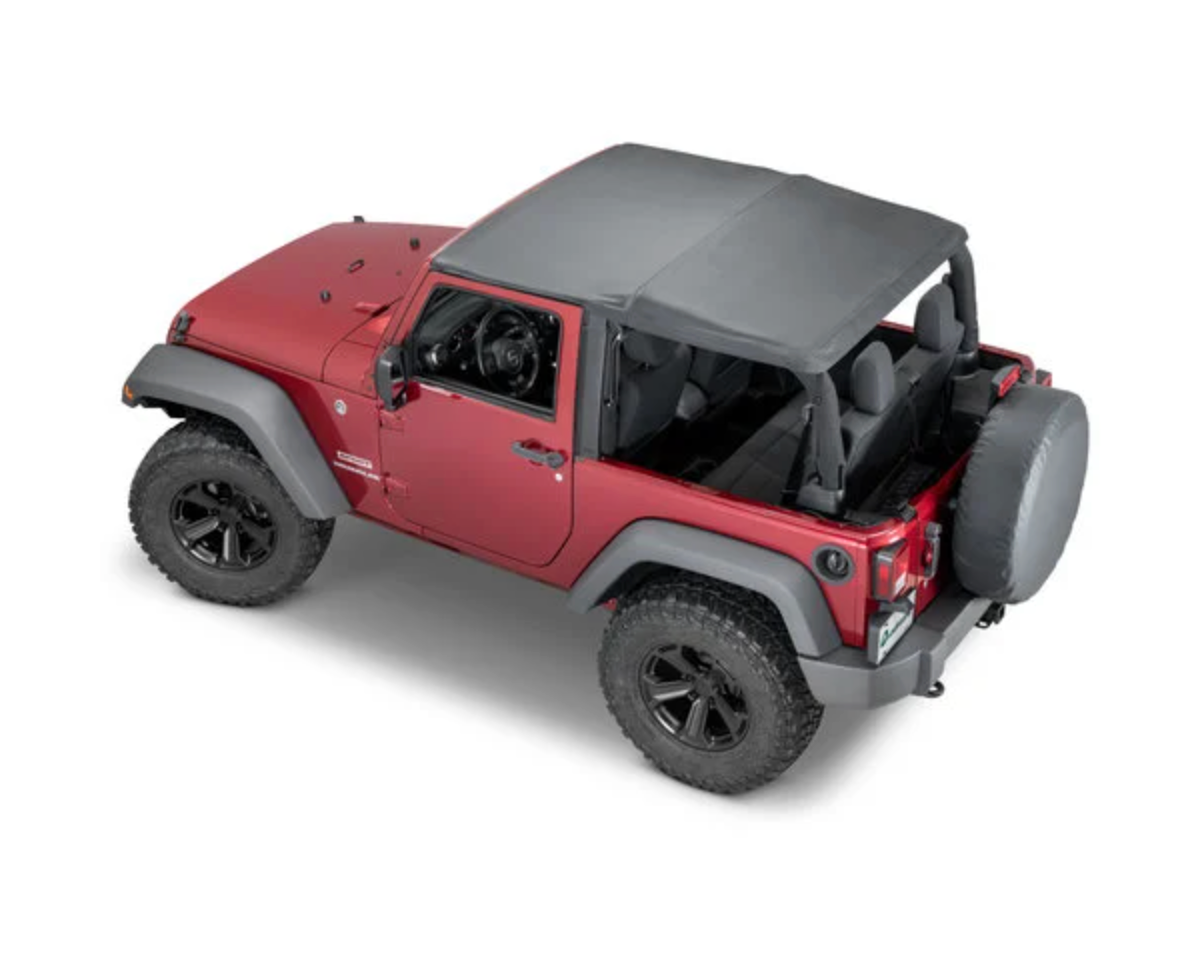 QuadraTop Adventure Top S Soft Top for 07-18 Jeep Wrangler JK 2 Door