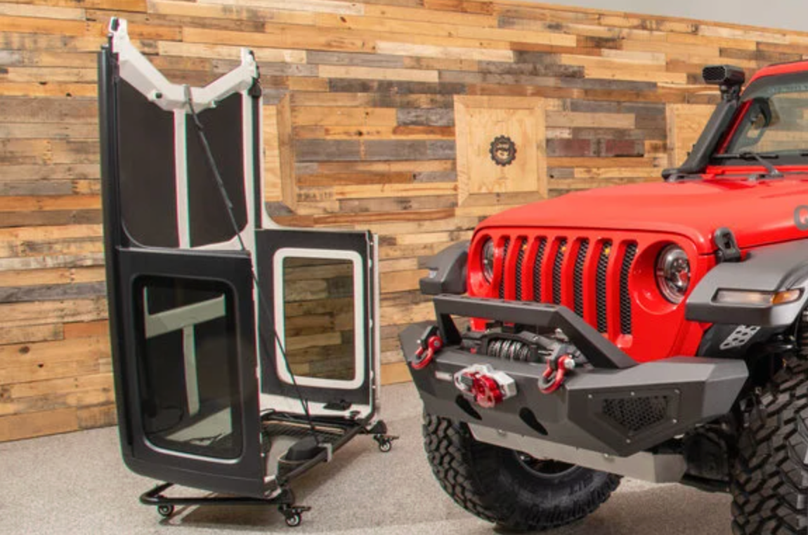 QuadraTop Premium Hardtop Cart for 07-Current Jeep Wrangler JK & JL