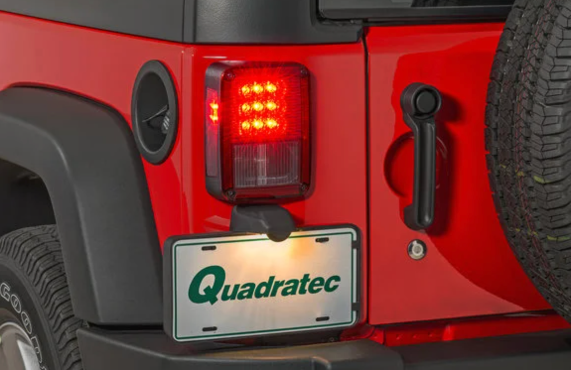 Quadratec LED Tail Lights for 07-18 Jeep Wrangler JK