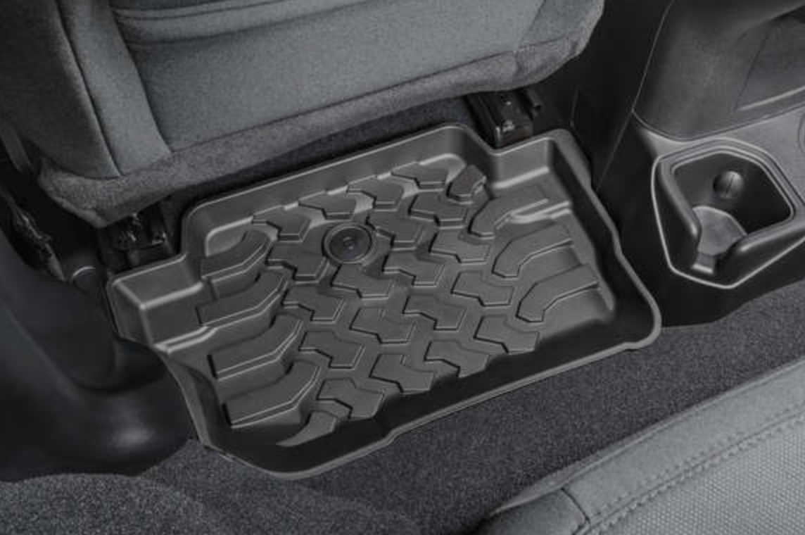 Quadratec Ultimate All Weather Floor Liners for 18-26 Jeep Wrangler JL 2-Door
