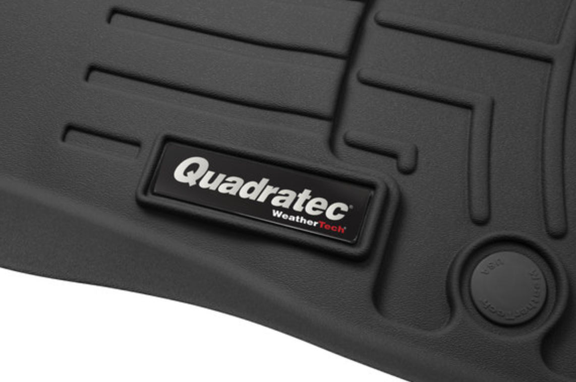 Quadratec DigitalFit Front Liners by WeatherTech for 18-26 Jeep Wrangler JL & Gladiator JT