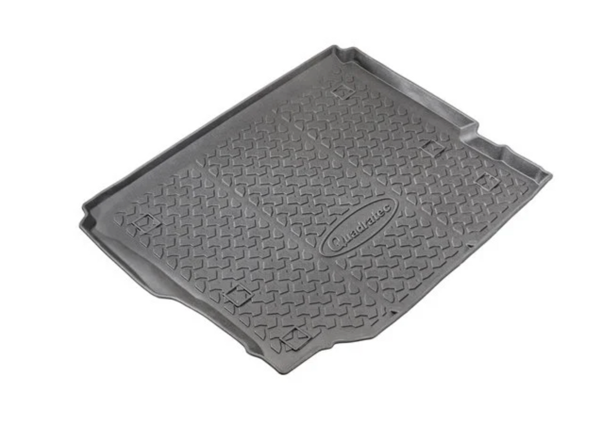 Quadratec Ultimate All Weather Rear Cargo Liner for 18-26 Jeep Wrangler JL Unlimited (Leather seats, W/O Sub)