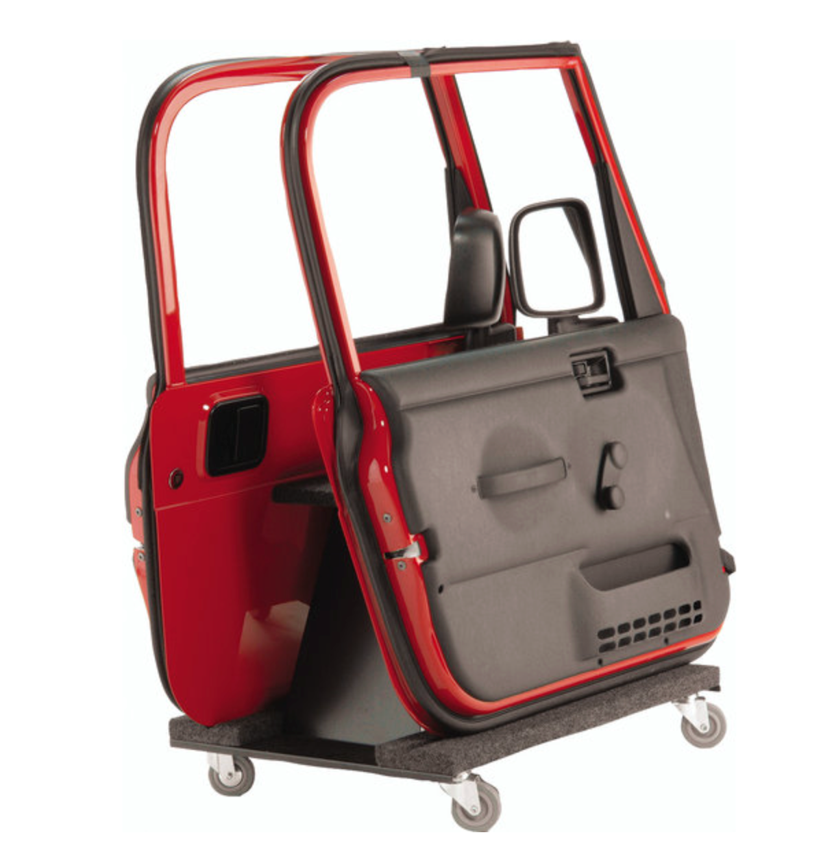 Quadratec Deluxe Storage Cart for Half or Full Steel Doors