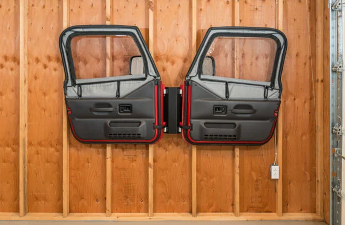 Quadratec Door Storage Hanger for 76-26 Jeep Wrangler, Gladiator, & CJ