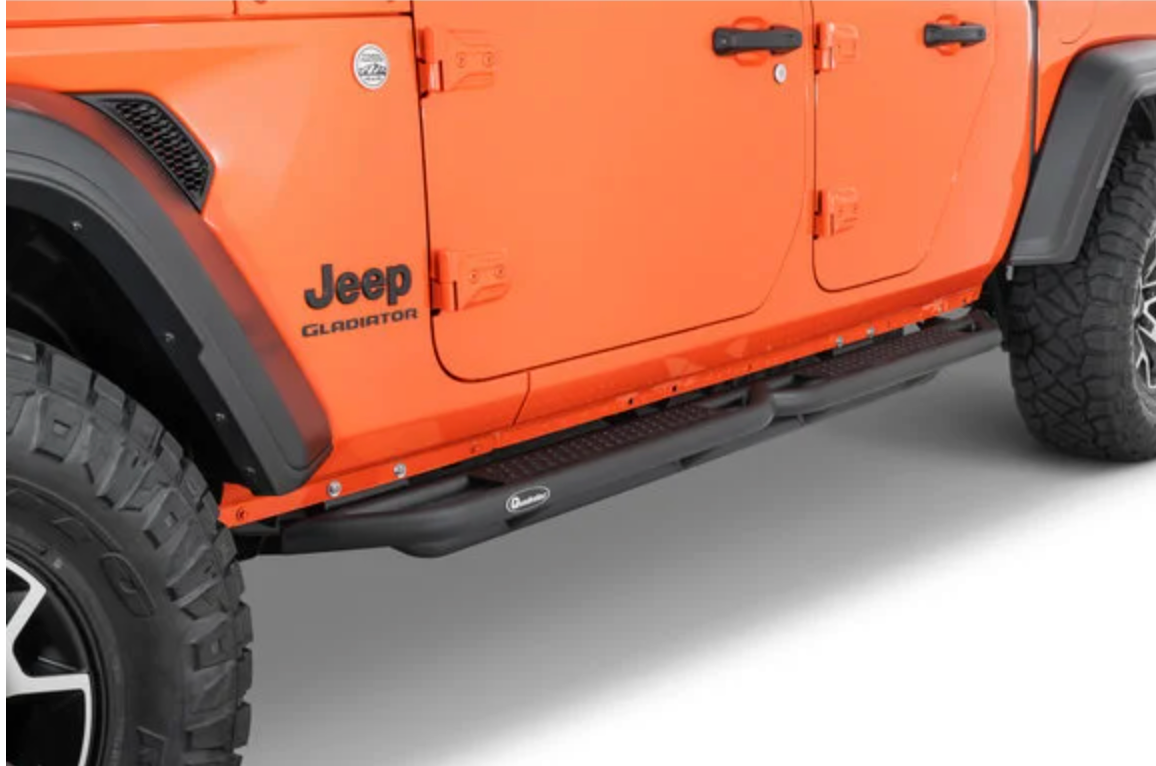 Quadratec QRC Side Armor with Step for 20-26 Jeep Gladiator JT
