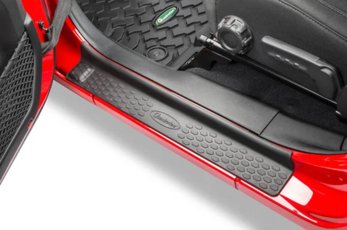 Quadratec Custom Fit Entry Guards for 18-26 Jeep Wrangler JL 2-Door