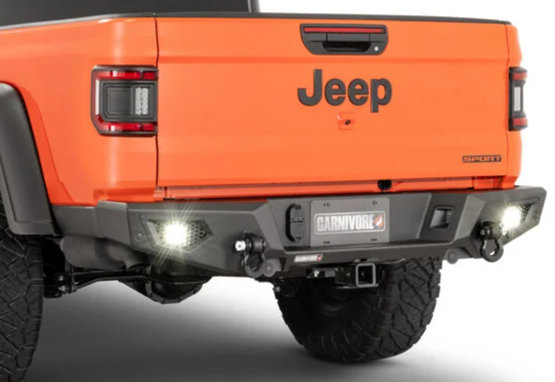 Carnivore Rear Bumper for 20-26 Jeep Gladiator JT