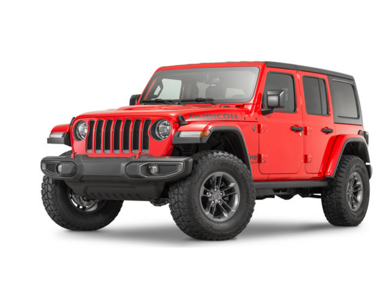 Quadratec 1.75in Spacer Lift Kit with Fox Shocks for 18-23 Jeep Wrangler JL