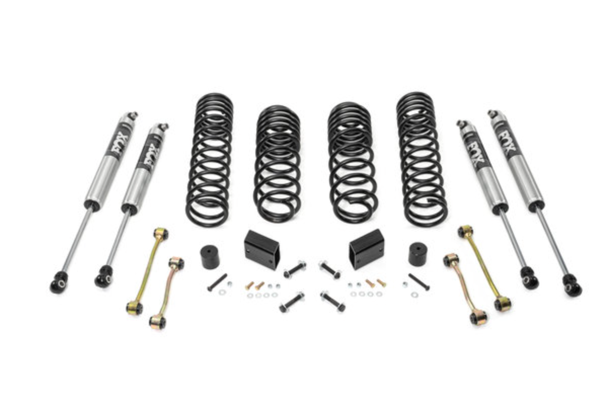 Quadratec Maximum Duty 2.5" Coil Spring Suspension Lift Kit for 18-23 Jeep Wrangler Unlimited JL 4-Door Sport Sahara