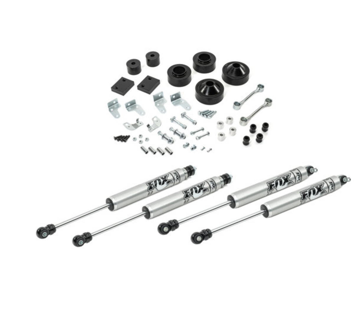 Quadratec 2in Spacer Lift Kit for 07-18 Jeep Wrangler JK