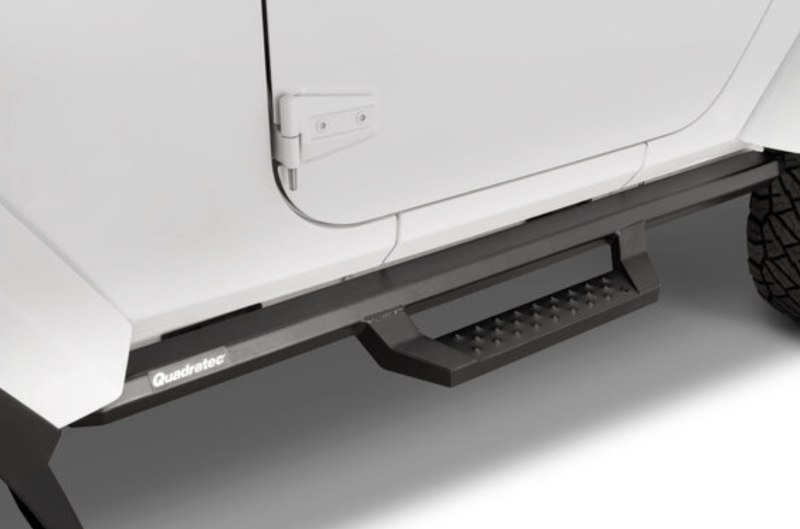 Quadratec QRC Drop Steps for 07-18 Jeep Wrangler JK 2-Door