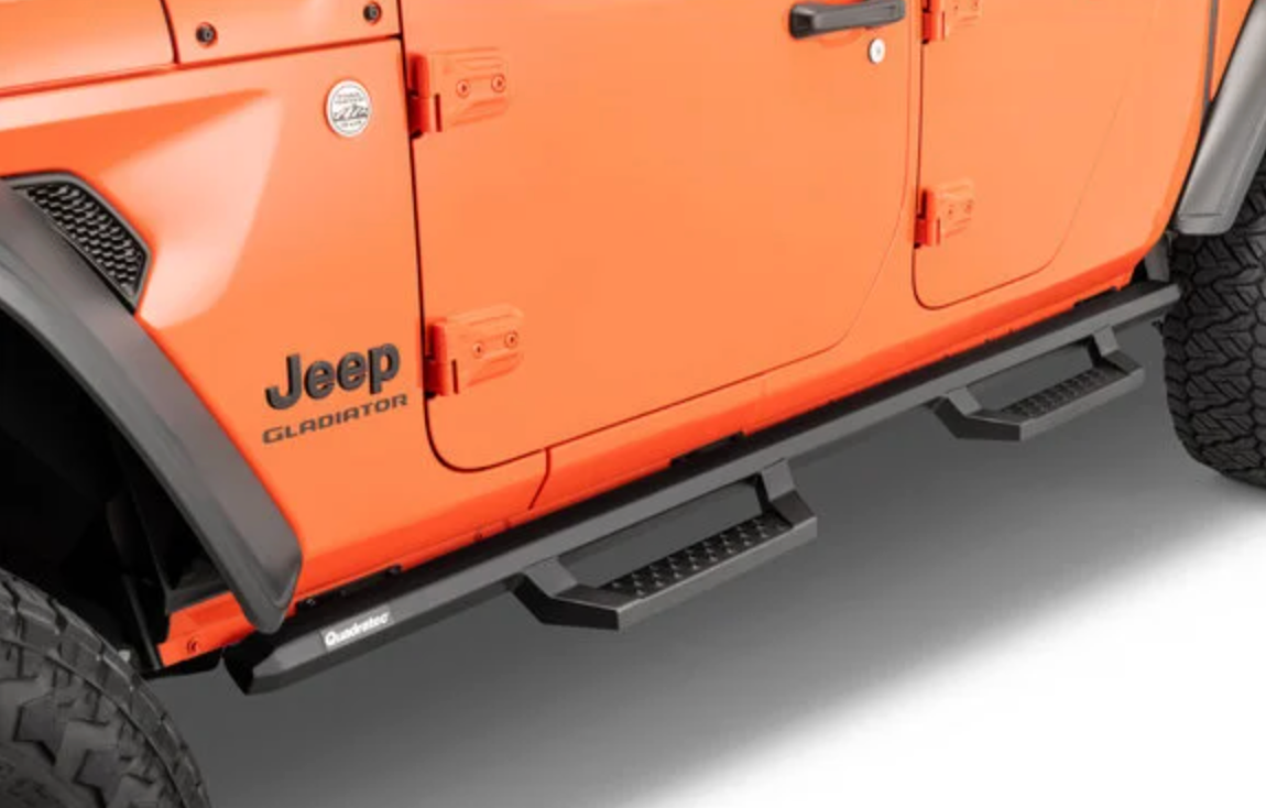 Quadratec QRC Drop Steps for 20-26 Jeep Gladiator JT