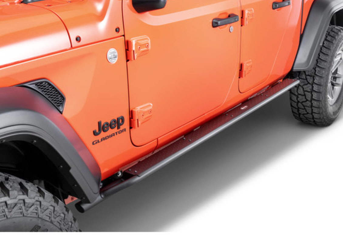 Quadratec Brute Strength Side Steps for 20-26 Jeep Gladiator JT