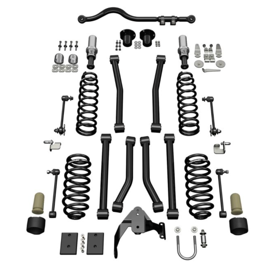 JK 2dr: 3" Sport ST3 Suspension System - No Shocks