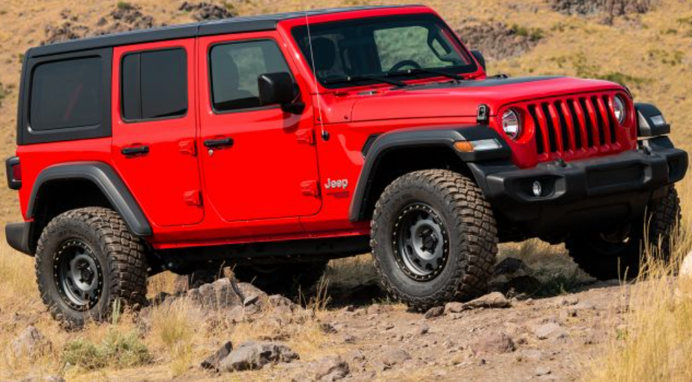 JL 4dr: 1.5" Performance Spacer Lift Kit - No Shocks