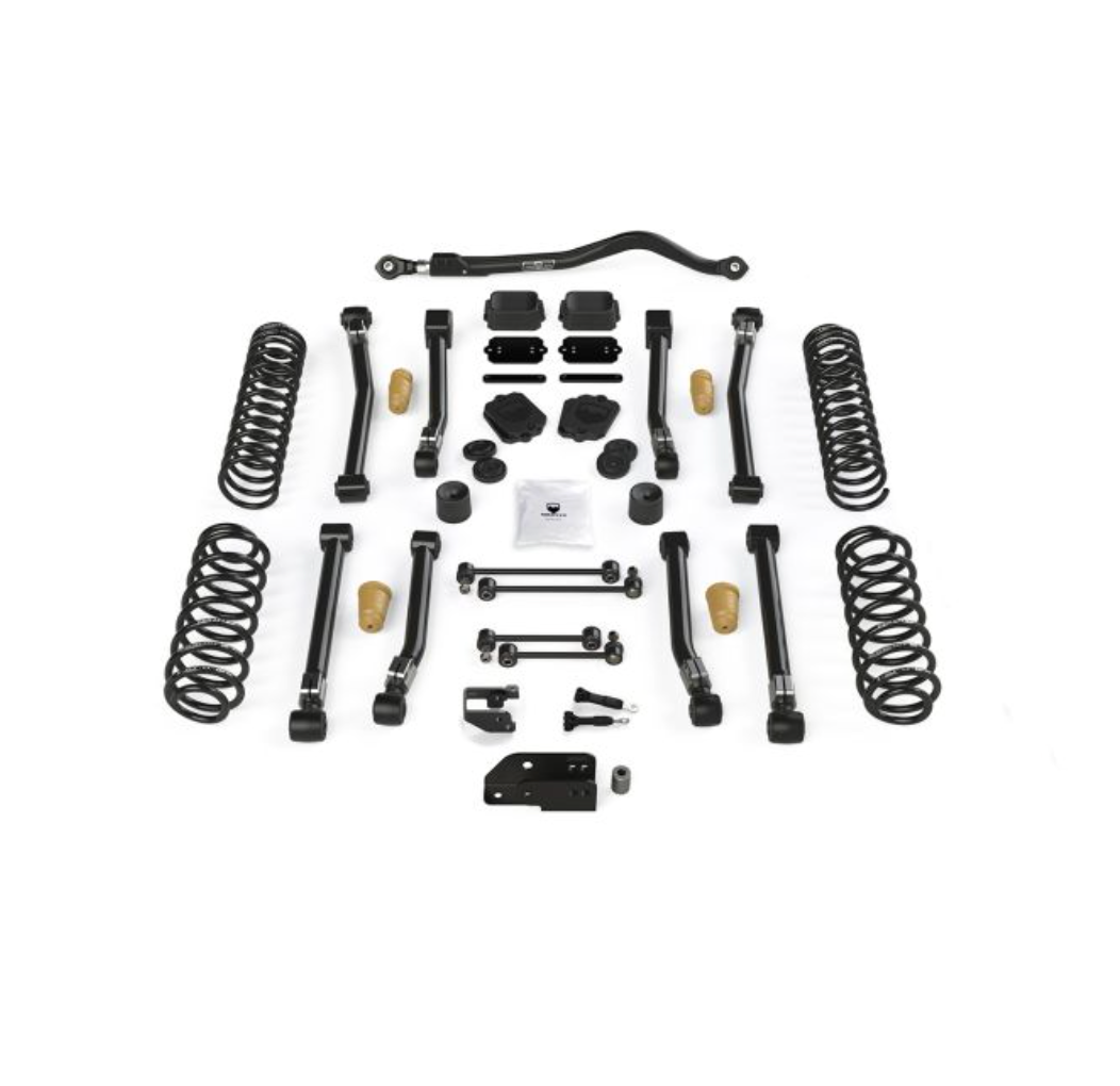 TeraFlex 3.5 inch Alpine CT3 short arm suspension system for Jeep Wrangler JL 2-Door without shocks