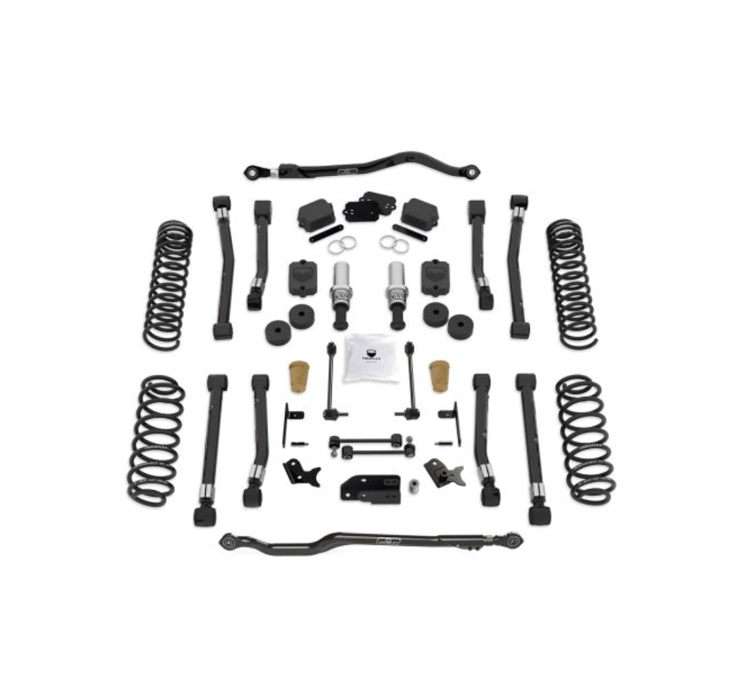 TeraFlex 3.5 inch Alpine RT3 Short Arm Suspension System for Jeep Wrangler JL Unlimited 3.6L and 2.0L models without shocks