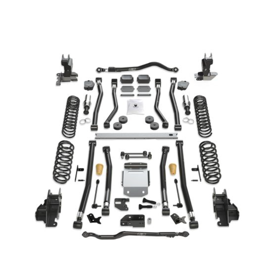 TeraFlex 3.5 inch Alpine RT3 Long Arm Suspension System for Jeep Wrangler JL 2-door without shocks