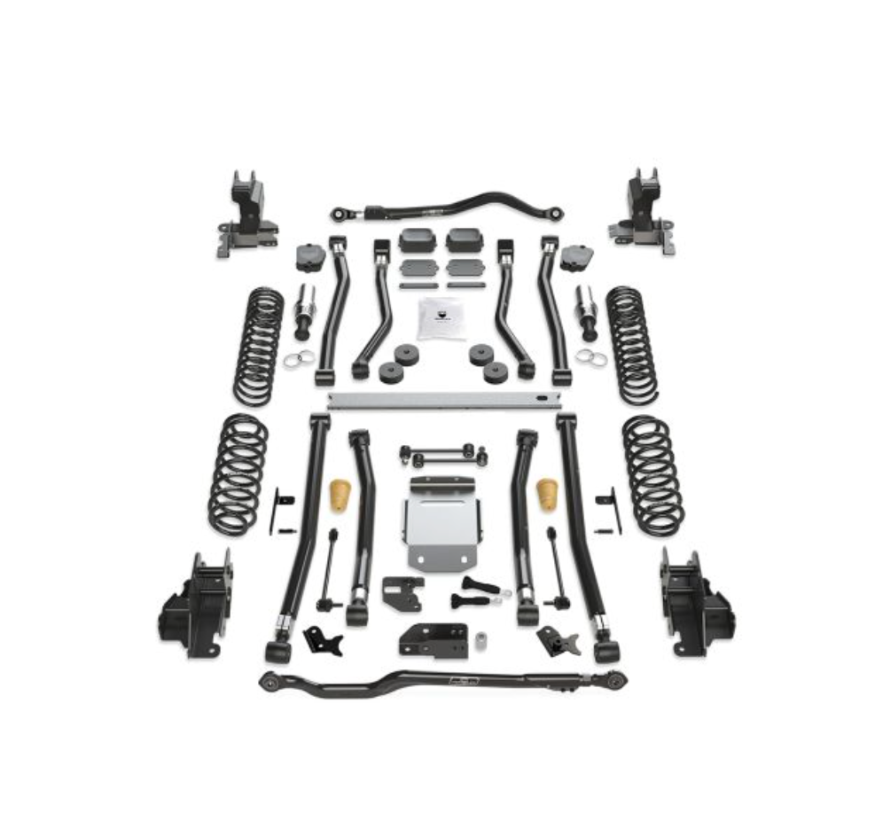 TeraFlex JL 4dr: 3.5" Alpine RT3 Long Arm Suspension System - No Shocks