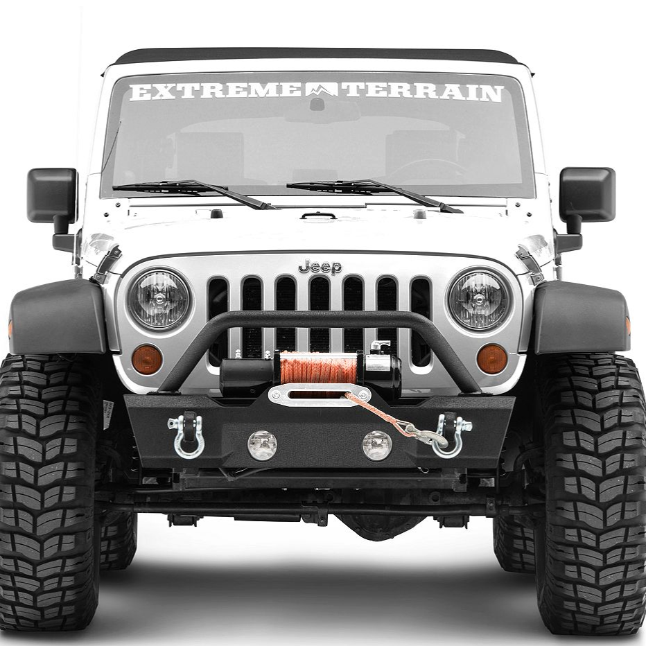 RedRock Attack Stubby Winch Front Bumper