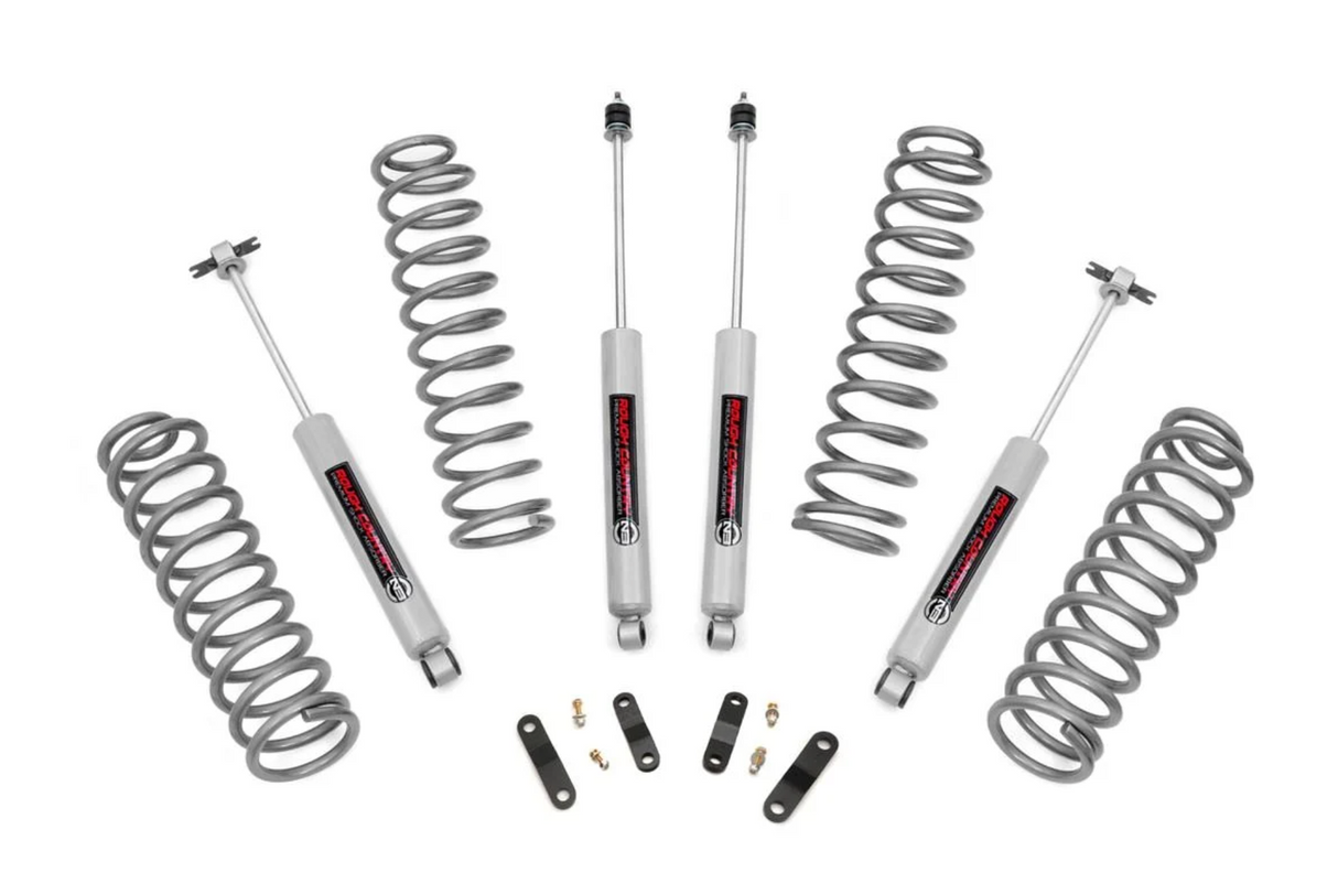 Rough Country 2.5 Inch Lift Kit | Coils | Jeep Wrangler JK 4WD (2007-2018)